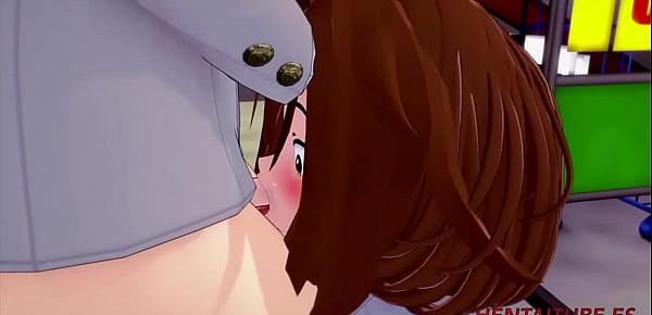  Boku No Hero Hentai 3D Compilation 4 - Momo, Uraraka, Froopy